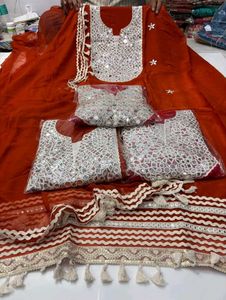 New Aurganga Glass work Dress Ne