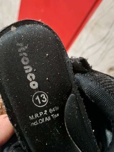 Trenco Kids' Black Casual Shoes