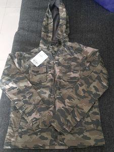 Camouflage Print Jacket for boys