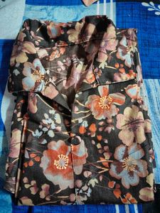 Floral Print Kurta