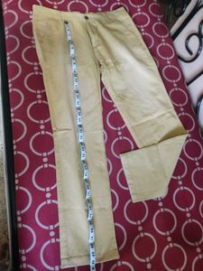 Men cotton trouser, length: 40.1/2, Waist: 35"