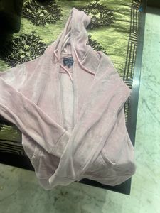 Pink Hoodie with Zipper