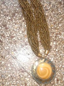 Statement Beaded Necklace