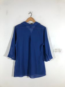 Deal Jeans Royal Blue Casual Shirt