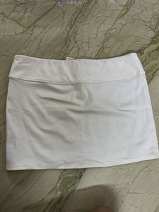 White Mini Skirt
