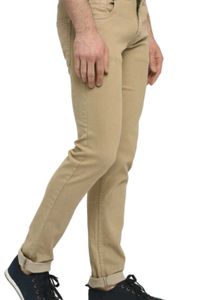 Men's Khaki Slim Fit Jeans