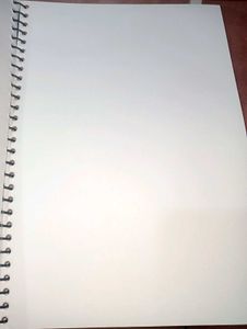 Citizen Spiral Plain Page Notebook + A4 Size Sheet