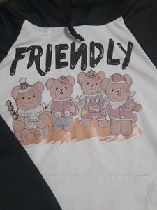 Friendly Bears Graphic Hoodie