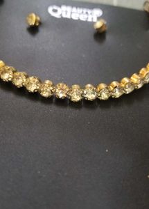 Gold-toned Necklace Set