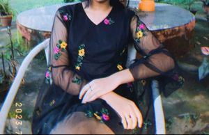 Party Wear Black Dress 👗
