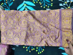 Purple Saree