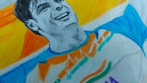 Pencil Colour Sketch