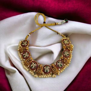 Temple Jewellery Set