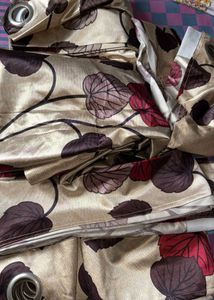 Floral Pattern Curtains- 6