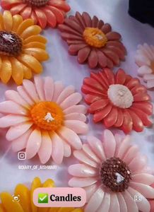 Daisy Flower Scented Candles (14p)