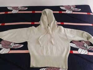 Korean Crop Hoodie