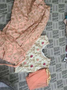 Elegant Silk Lehenga