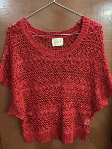 Red Knit Sweater
