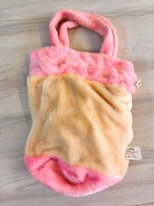 Cute Bear Plush Tote Bag