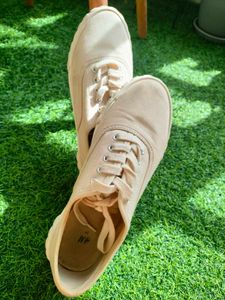 Beige Casual Shoes