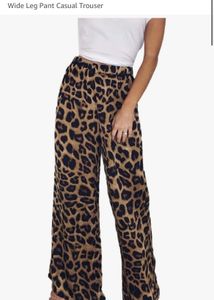 Leopard Print Pants 👖