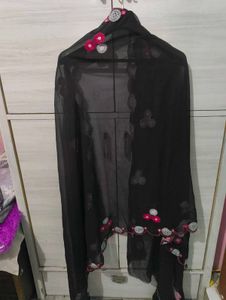 Elegant Black Embroidered Suit