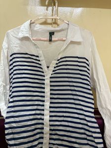 Striped Button Down Shirt 👕