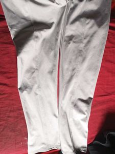 Beige High Waisted Leggings with Pockets