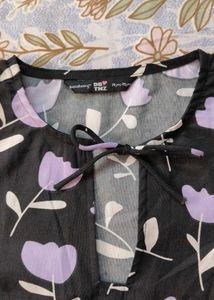 Floral Print Mini Dress