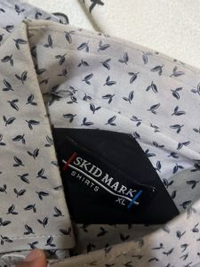 Skid Mark Button Down Shirt