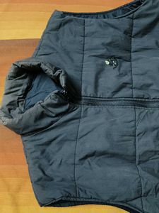 Men&#39;s Dark Grey Sleeveless Padded Jacket