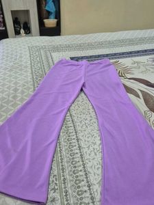 Flared Lavender Pants