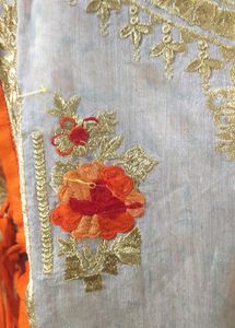 Net Embroidered Festive/Wedding Gown ✨💗