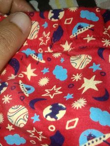 Lux Cozi Boyz Red Printed Briefs