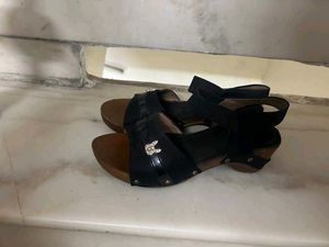 Black Clog Sandals