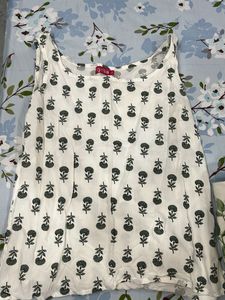 Floral Print desi kurti top