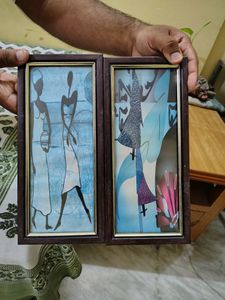 wall decor😍🔥 woll painting with frame no flaws