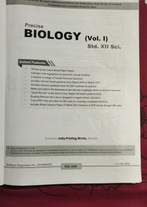 STD. XII Biology - I