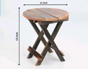Small Foldable Wooden Table