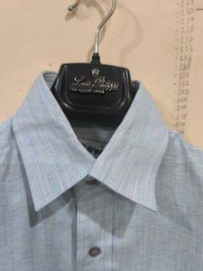 Blend Of Blue And White Stripe Shirt From Newheven