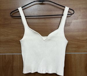 H&M White Tank Top