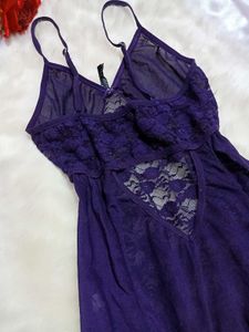 💜Purple Lace Babydoll💜