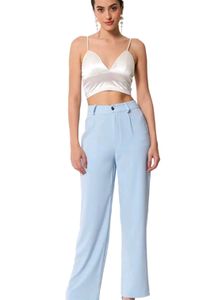 Women Cotton Blend Trouser