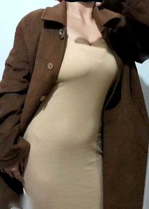 Ribbed Tank Dress - Casual Chic