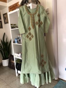 2 Piece Kurta And Georgette Dupatta