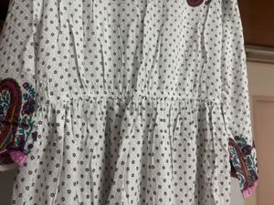 “Zudio” Paisley Retro Fusion Flare Dress