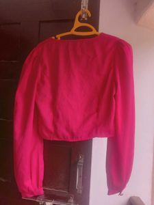 Pink Long Sleeve Top