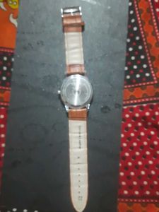 Classic Brown Leather Watch