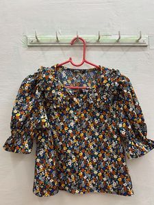Floral Print Blouse