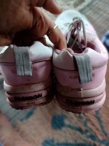 Pink &amp; White Sneakers